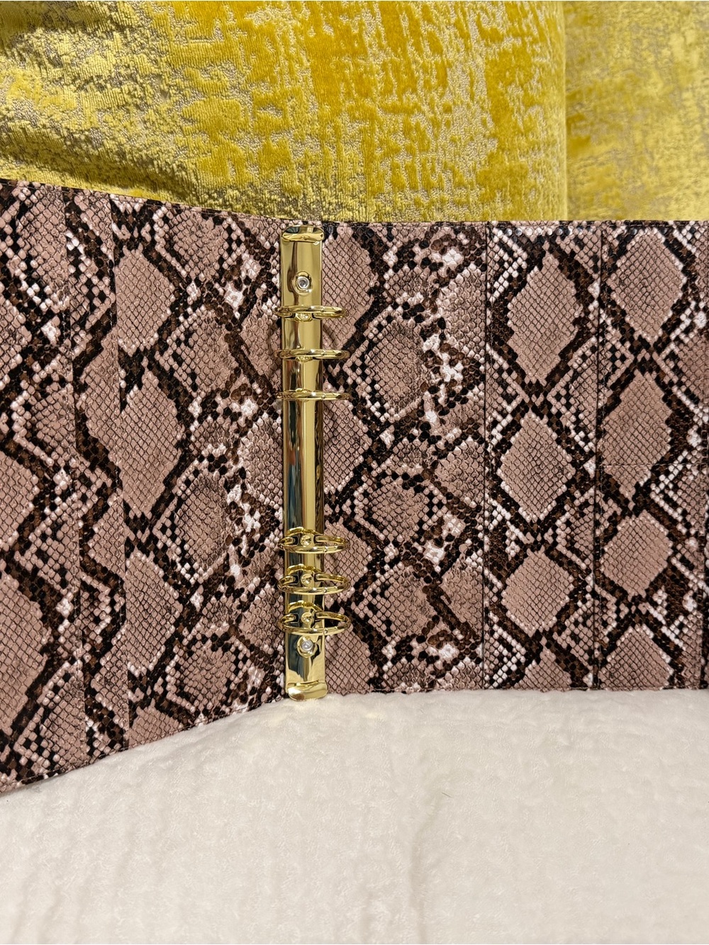 STIL snakeskin A5 planner with inserts - Picture 2 of 6